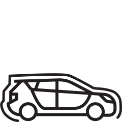 Enables vehicle crash management  icon